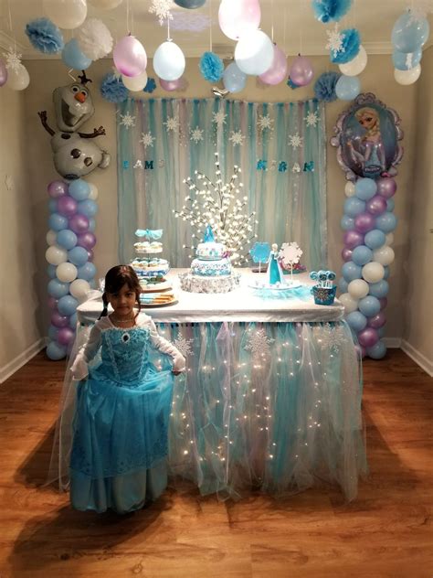 elsa frozen birthday decorations